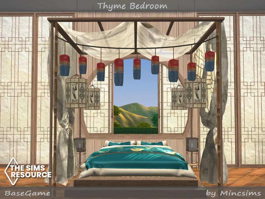 thyme bedroom cc