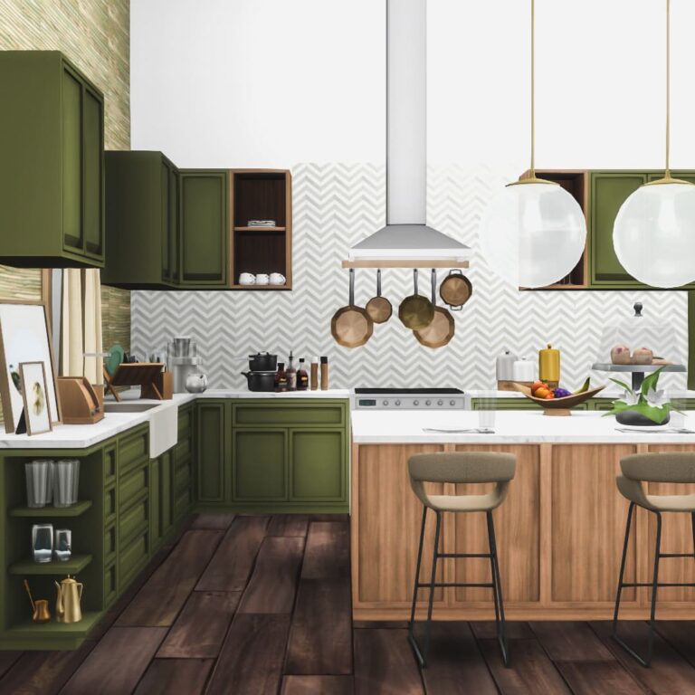 15+ FANTASTIC Kitchen CC Packs for The Sims 4!