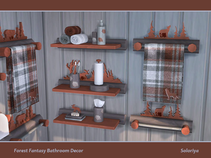 forest fantasy bathroom cc sims 4