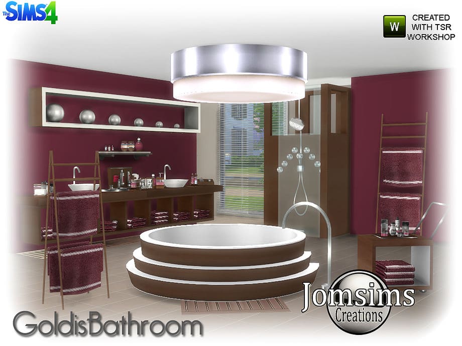 Sims 4 cc пакет ванної кімнати