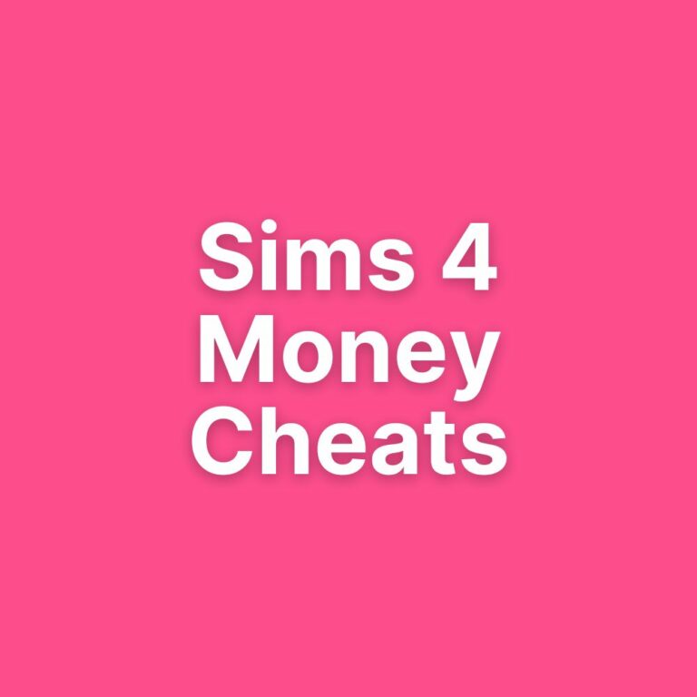 Sims 4 Money Cheat