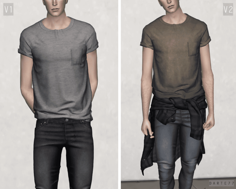 15 HANDSOME Sims 4 Male Shirt CC To Download NOW!