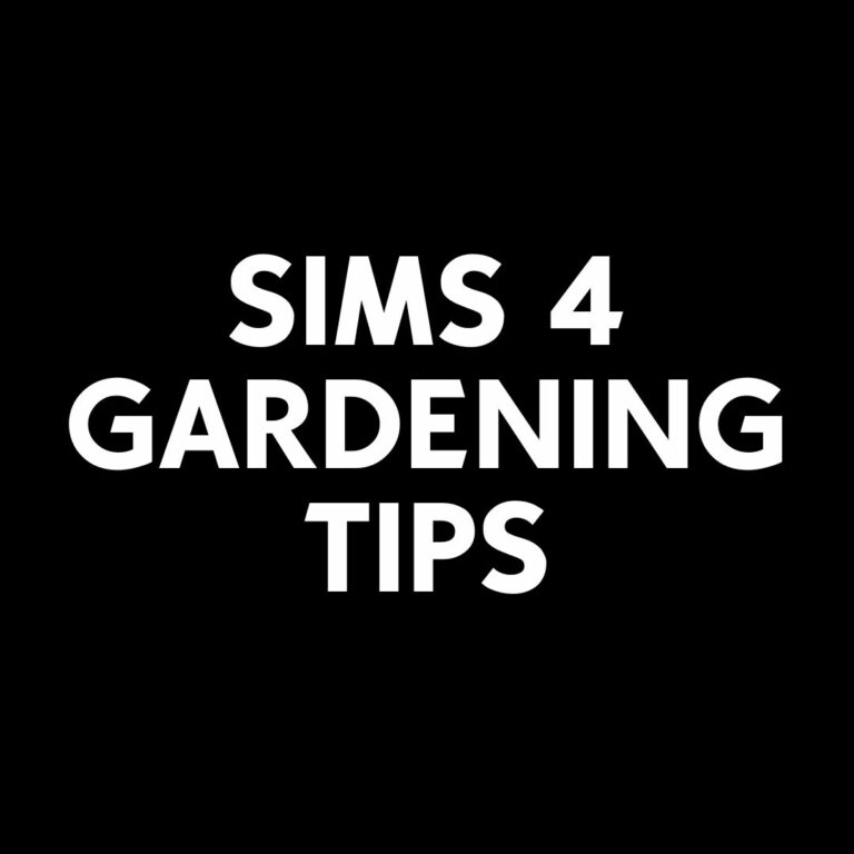 15 Sims 4 Gardening Tips From Beginner to Advanced!